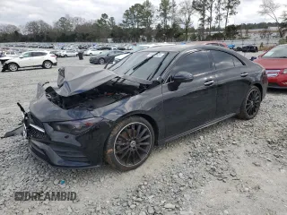 2023 Mercedes-Benz CLA 250 with VIN W1K5J4GB6PN376836, listed as a Copart auction lot 44443665 with 23,726 mi miles and Salvage Title. Bid and sale history available at DreamBid. Image 1.