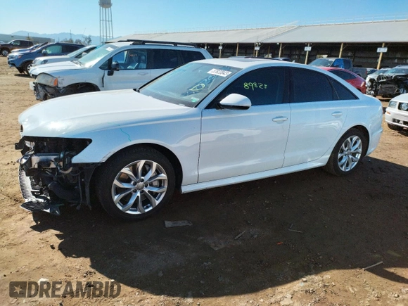2017 Audi A6 Premium with VIN WAUC8AFC1HN126554, listed as a Copart auction lot 37820843 with 89,823 mi miles. Bid and sale history available at carsss.com. Image 1.