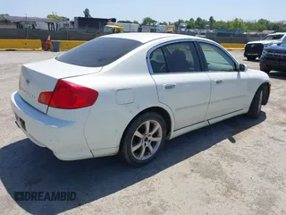 2005 Infiniti G35 with VIN JNKCV51F55M300727, listed as a IAAI auction lot 42196422 with Not Provided miles and . Bid and sale history available at DreamBid. Image 4.