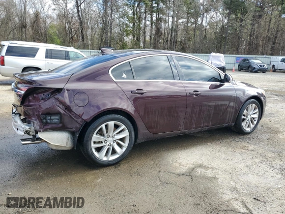2017 Buick Regal Premium II with VIN 2G4GR5GX0H9131544, listed as a Copart auction lot 43786165 with 122,983 mi miles and Salvage Title. Bid and sale history available at carsss.com. Image 3.