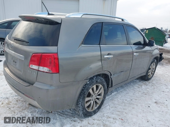 2012 Kia Sorento SX with VIN 5XYKWDA26CG192585, listed as a IAAI auction lot 41628229 with 148,613 mi miles. Bid and sale history available at carsss.com. Image 4.