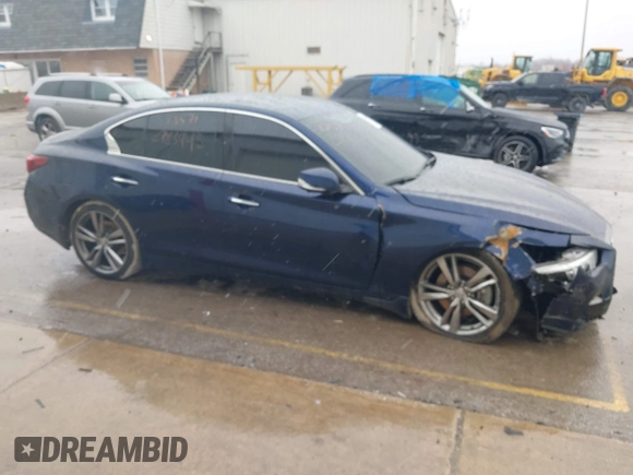 2021 Infiniti Q50 3.0t SIGNATURE EDITION with VIN JN1EV7CR0MM756102, listed as a IAAI auction lot 41743546 with 16,320 mi miles. Bid and sale history available at carsss.com. Image 13.