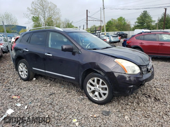 2012 Nissan Rogue SV with VIN JN8AS5MV4CW404913, listed as a Copart auction lot 52745194 with 96,247 mi miles and Salvage Title. Bid and sale history available at carsss.com. Image 4.