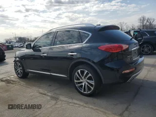 2017 Infiniti QX50 with VIN JN1BJ0RR2HM409325, listed as a Copart auction lot 53373705 with 91,013 mi miles and Salvage title. Bid and sale history available at DreamBid. Image 2.
