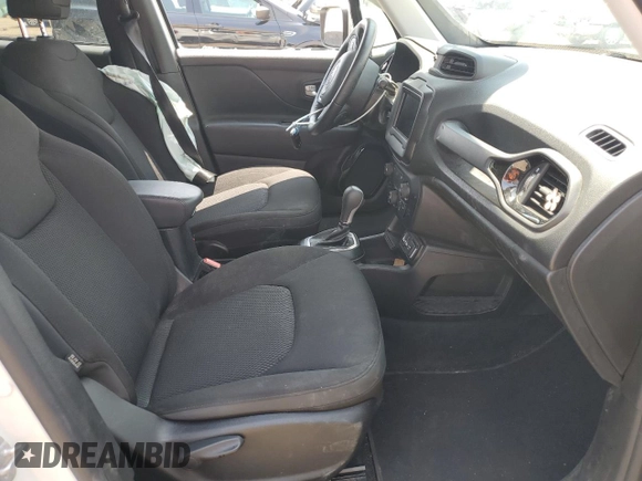 2020 Jeep Renegade Latitude with VIN ZACNJABB2LPL25025, listed as a Copart auction lot 59745345 with 76,988 mi miles and Non repairable. Bid and sale history available at DreamBid. Image 7.