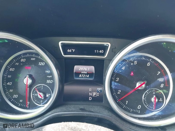 2017 Mercedes-Benz GLE with VIN 4JGDA5HB0HA972569, listed as a IAAI auction lot 41784301 with 87,214 mi miles. Bid and sale history available at carsss.com. Image 7.