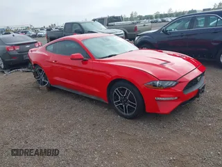 2021 Ford Mustang EcoBoost z VIN 1FA6P8TH0M5115847, wystawiony jako IAAI lot #42221654 z przebiegiem 37 048 mil mil oraz . Historia ofert i sprzedaży dostępna na DreamBid. Obrazek 1.