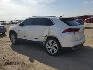 2021 Volkswagen Atlas SEL with VIN 1V2BE2CA1MC232023, listed as a Copart auction lot 79141214 with 56,579 mi miles and Salvage title. Bid and sale history available at DreamBid. Image 2.