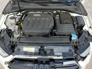 2018 Audi A3 Sedan Premium with VIN WAUAUGFF5J1018824, listed as a Copart auction lot 57607604 with 65,062 mi miles and Salvage Title. Bid and sale history available at carsss.com. Image 11.