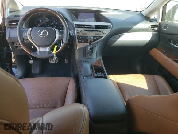 2015 Lexus RX 350 with VIN 2T2ZK1BA3FC195485, listed as a Copart auction lot 67155103 with 44,451 mi miles and Salvage title. Bid and sale history available at DreamBid. Image 8.