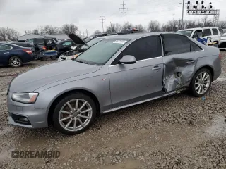 2015 Audi A4 Premium Plus with VIN WAUHFAFL3FN006599, listed as a Copart auction lot 85772424 with 0 mi miles and Salvage Title. Bid and sale history available at carsss.com. Image 1.