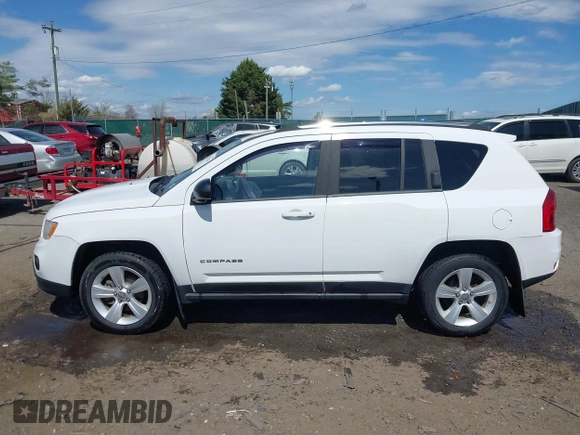 2012 Jeep Compass Sport with VIN 1C4NJDBB1CD588884, listed as a IAAI auction lot 41918765 with 199,008 mi miles. Bid and sale history available at carsss.com. Image 14.