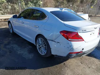 2021 Genesis G70 2.0T with VIN KMTG34LA6MU075190, listed as a IAAI auction lot 41474675 with 72,743 mi miles and . Bid and sale history available at DreamBid. Image 6.