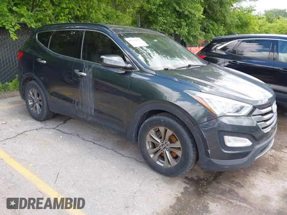 2013 Hyundai Santa Fe Sport z VIN 5XYZU3LB4DG038003, wystawiony jako IAAI lot #42372657 z przebiegiem 111 480 mil mil oraz . Historia ofert i sprzedaży dostępna na DreamBid. Obrazek 1.