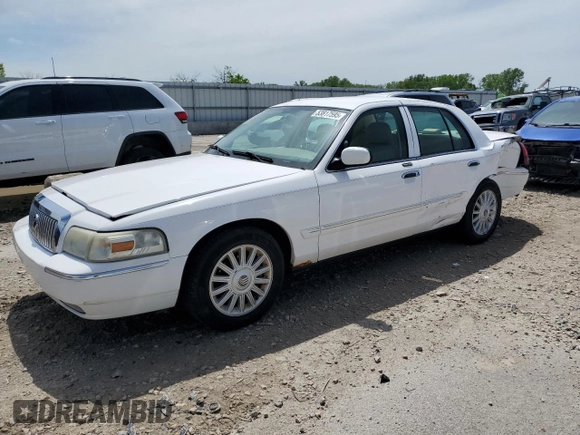 2008 Mercury Grand Marquis LS z VIN 2MEFM75V68X649535, wystawiony jako Copart lot #53817595 z przebiegiem 138 898 mil mil oraz Szkody całkowita. Historia ofert i sprzedaży dostępna na DreamBid. Obrazek 1.