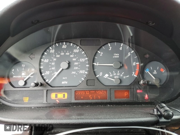 2002 BMW 3 Series 325Ci with VIN WBABS33472PG82078, listed as a Copart auction lot 45548635 with 99,970 mi miles and Clean Title. Bid and sale history available at carsss.com. Image 9.