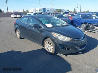 2016 Hyundai Elantra Value Edition with VIN KMHDH4AE1GU475019, listed as a IAAI auction lot 41573101 with 101,995 mi miles. Bid and sale history available at carsss.com. Image 1.
