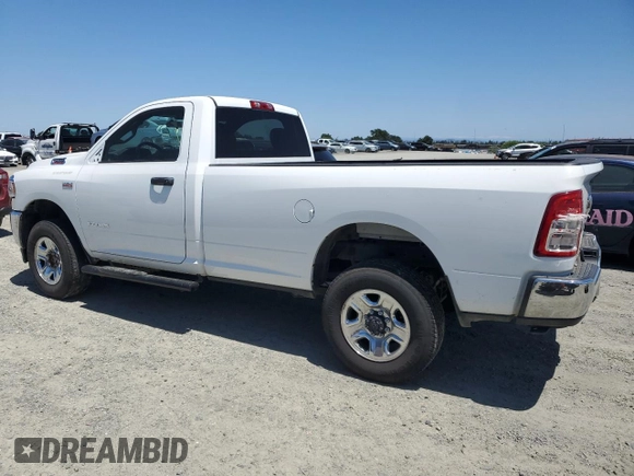 2022 Ram 2500 Tradesman z VIN 3C6MR5AJ9NG202258, wystawiony jako Copart lot #57335995 z przebiegiem 30 130 mil mil oraz Szkoda całkowita • Salvage title. Historia ofert i sprzedaży dostępna na DreamBid. Obrazek 2.