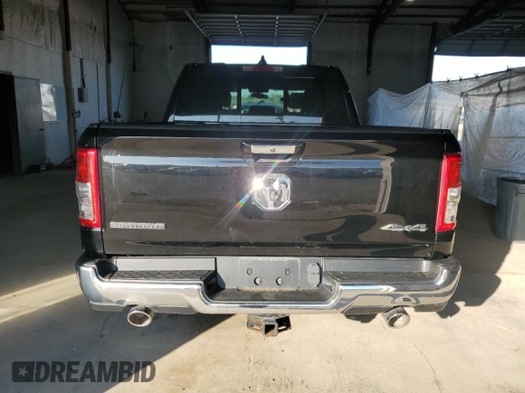 2020 Ram 1500 Big Horn with VIN 1C6SRFFM0LN248372, listed as a Copart auction lot 55681905 with 30,233 mi miles and Salvage Title. Bid and sale history available at carsss.com. Image 6.
