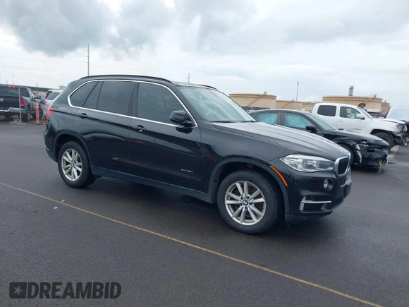 2014 BMW X5 xDrive35i z VIN 5UXKR0C51E0K50875, wystawiony jako IAAI lot #41807040 z przebiegiem 59 967 mil mil oraz . Historia ofert i sprzedaży dostępna na DreamBid. Obrazek 1.