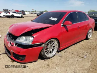 2006 Volkswagen Jetta Sedan GLI 2.0L Turbo with VIN 3VWTJ71K66M743588, listed as a Copart auction lot 53603754 with 130,933 mi miles and Salvage Title. Bid and sale history available at carsss.com. Image 1.