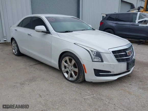 2015 Cadillac ATS Sedan Luxury RWD with VIN 1G6AB5RA0F0133666, listed as a IAAI auction lot 41858100 with NaN miles. Bid and sale history available at carsss.com. Image 1.