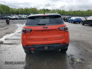 2018 Jeep Compass Trailhawk с VIN 3C4NJDDB5JT483091, выставлен на аукционе Copart как лот 55607835 с пробегом 76 066 миль миль и Списание • Salvage title. История ставок и продаж доступна на DreamBid. Изображение 6.