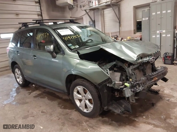 2016 Subaru Forester 2.5i Limited with VIN JF2SJAHCXGH537837, listed as a IAAI auction lot 41917559 with 67,022 mi miles. Bid and sale history available at carsss.com. Image 1.