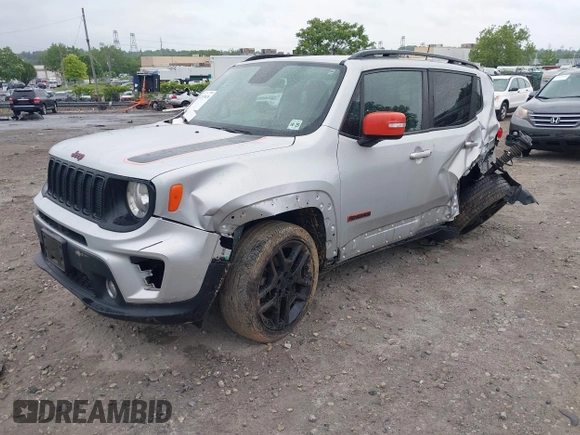 2020 Jeep Renegade Latitude z VIN ZACNJBBB0LPL76965, wystawiony jako IAAI lot #42319436 z przebiegiem 75 307 mil mil oraz . Historia ofert i sprzedaży dostępna na DreamBid. Obrazek 16.