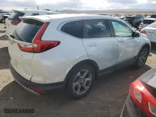 2018 Honda CR-V EX-L with VIN 2HKRW1H89JH509661, listed as a Copart auction lot 47668895 with 76,005 mi miles and Salvage Title. Bid and sale history available at carsss.com. Image 3.