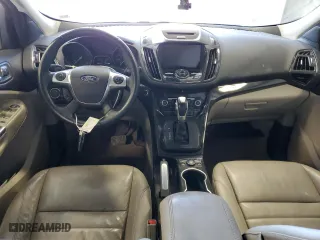 2015 Ford Escape Titanium with VIN 1FMCU0JX3FUC41917, listed as a Copart auction lot 49265535 with 0 mi miles and Clean Title. Bid and sale history available at carsss.com. Image 8.