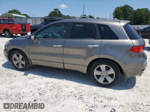 2008 Acura RDX Technology with VIN 5J8TB18548A000877, listed as a Copart auction lot 62715175 with 254,589 mi miles and Salvage title. Bid and sale history available at DreamBid. Image 2.