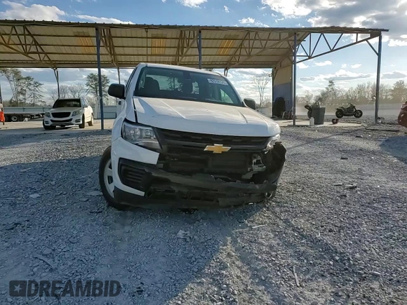 2022 Chevrolet Colorado 2WD Work Truck with VIN 1GCGSBEA3N1325412, listed as a Copart auction lot 42519135 with Not provided miles and Salvage title. Bid and sale history available at DreamBid. Image 11.