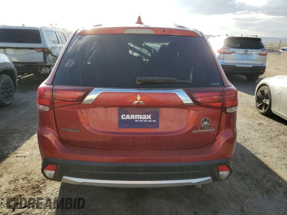 2017 Mitsubishi Outlander ES с VIN JA4AZ2A30HZ045987, выставлен на аукционе Copart как лот 50389745 с пробегом 105 628 миль миль и Списание • Salvage title. История ставок и продаж доступна на DreamBid. Изображение 6.