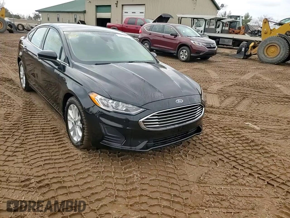 2020 Ford Fusion SE with VIN 3FA6P0HD2LR179956, listed as a Copart auction lot 53615335 with 42,043 mi miles and Salvage Title. Bid and sale history available at carsss.com. Image 13.
