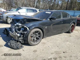 2023 Dodge Charger SRT Hellcat Widebody Jailbreak with VIN 2C3CDXL97PH514569, listed as a Copart auction lot 42081475 with 35,968 mi miles and Salvage Title. Bid and sale history available at carsss.com. Image 1.