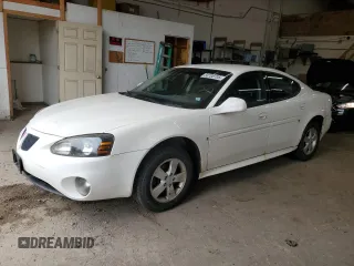 2008 Pontiac Grand Prix with VIN 2G2WP552381162206, listed as a Copart auction lot 58708705 with 204,686 mi miles and Salvage title. Bid and sale history available at DreamBid. Image 1.