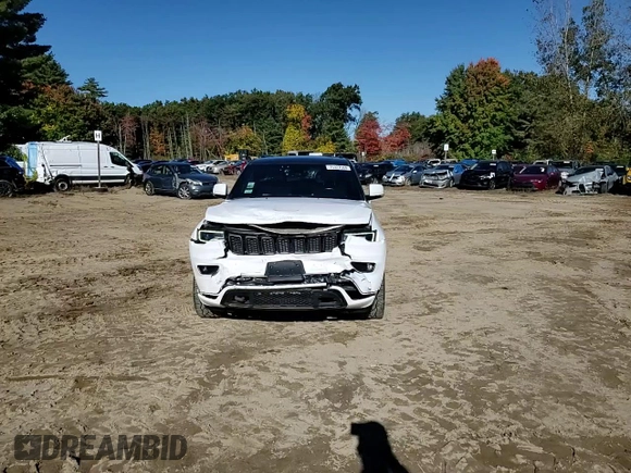 2017 Jeep Grand Cherokee Limited 75th Anniversary with VIN 1C4RJFBG5HC688475, listed as a Copart auction lot 75327564 with 76,830 mi miles and Salvage title. Bid and sale history available at DreamBid. Image 11.