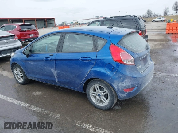 2019 Ford Fiesta SE with VIN 3FADP4EJ2KM121091, listed as a IAAI auction lot 41595764 with 98,669 mi miles. Bid and sale history available at carsss.com. Image 15.