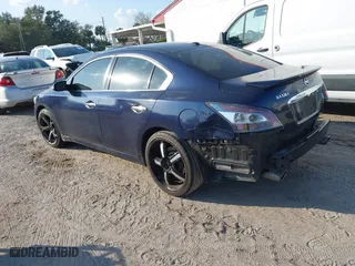 2014 Nissan Maxima 3.5 SV w/Sport Pkg with VIN 1N4AA5AP4EC905153, listed as a IAAI auction lot 41498618 with 1 mi miles. Bid and sale history available at carsss.com. Image 3.