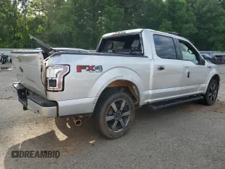 2017 Ford F-150 XL with VIN 1FTEW1EF6HKC22114, listed as a Copart auction lot 60992865 with 100,575 mi miles and Salvage title. Bid and sale history available at DreamBid. Image 3.