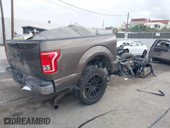 2016 Ford F-150 XL with VIN 1FTEW1CP2GKD24097, listed as a IAAI auction lot 41885019 with Not Provided miles and . Bid and sale history available at carsss.com. Image 4.