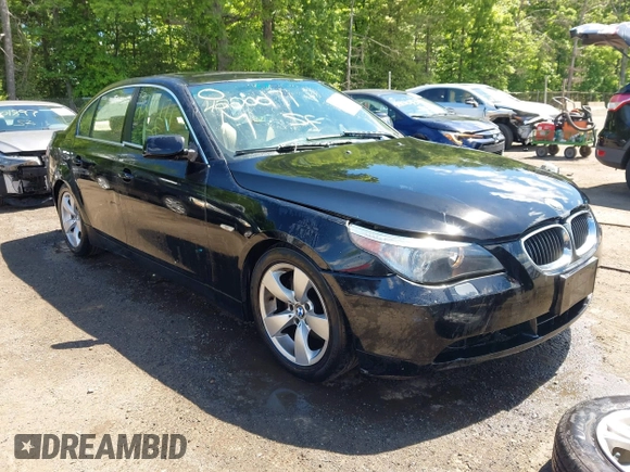 2005 BMW 5 Series 525i with VIN WBANA53595B857210, listed as a IAAI auction lot 42200171 with 321,128 mi miles and . Bid and sale history available at DreamBid. Image 1.