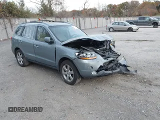 2009 Hyundai Santa Fe Limited with VIN 5NMSH13E49H319798, listed as a IAAI auction lot 40758436 with 102,579 mi miles and . Bid and sale history available at DreamBid. Image 1.