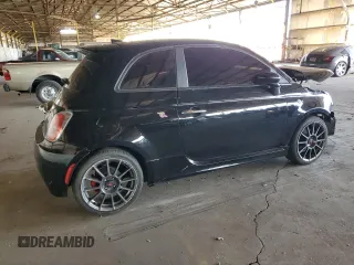 2017 FIAT 500 Abarth z VIN 3C3CFFFH3HT542420, wystawiony jako Copart lot #79621064 z przebiegiem 129 633 mil mil oraz Tytuł czysty. Historia ofert i sprzedaży dostępna na DreamBid. Obrazek 3.
