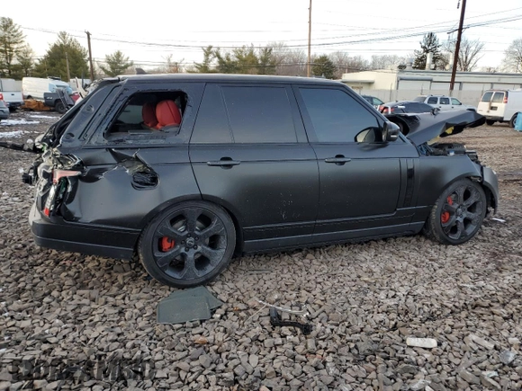 2016 Land Rover Range Rover Autobiography with VIN SALGV2EF8GA273127, listed as a Copart auction lot 87515045 with 133,850 mi miles and Salvage Title. Bid and sale history available at DreamBid. Image 3.