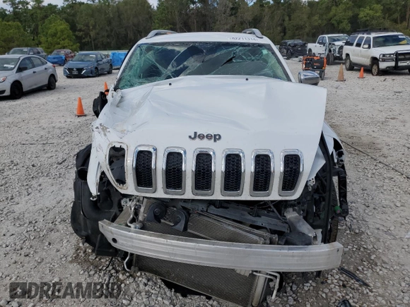 2018 Jeep Cherokee Latitude Plus with VIN 1C4PJLLXXJD524448, listed as a Copart auction lot 82211314 with 0 mi miles and Non Repairable. Bid and sale history available at carsss.com. Image 5.