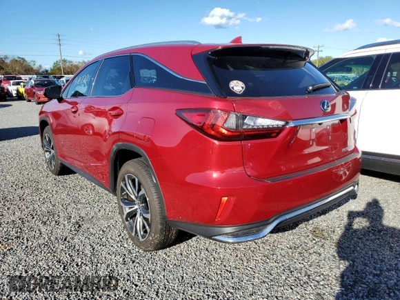2021 Lexus RX with VIN JTJHZKEA2M2021672, listed as a Copart auction lot 61850212 with 0 mi miles. Bid and sale history available at carsss.com. Image 3.
