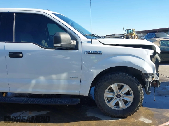 2017 Ford F-150 XL with VIN 1FTEX1CG5HKC87769, listed as a IAAI auction lot 41711952 with 147,486 mi miles. Bid and sale history available at carsss.com. Image 19.