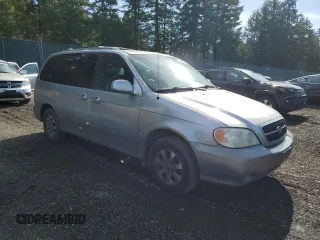 2004 Kia Sedona LX with VIN KNDUP131646582289, listed as a Copart auction lot 47321625 with 207,453 mi miles and Salvage Title. Bid and sale history available at carsss.com. Image 4.